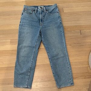 Madewell “The Momjean” Jeans